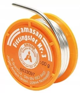 CÍN NA SPÁJKOVANIE MEDENÁ MÄKKÁ PÁJKA 100G 2,5MM