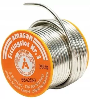 CÍN NA SPÁJKOVANIE MEDENÁ MÄKKÁ PÁJKA 250G 2,5MM
