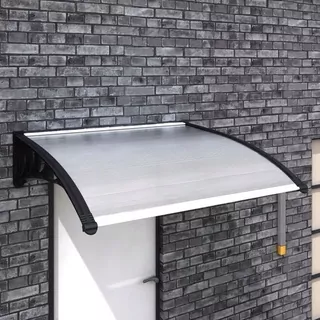 Strieška nad vchodové dvere - Strecha nad krytou dverí 120x80 polykarbonát