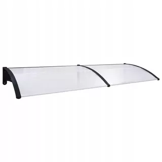 Strieška nad vchodové dvere - Strechu nad strechu dvere 240x80 cm polykarbonát