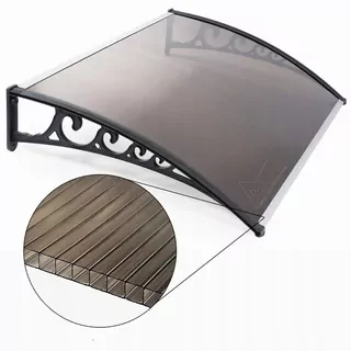 Strieška nad vchodové dvere - Strecha cez Dvere Strecha 300x120 Polykarbonát