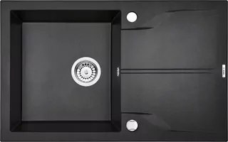 Deante Umývadlo s 1 odtokovou rúrkou s odkvapkávačom Andante Flush - grafit metalíza ZQN G11F