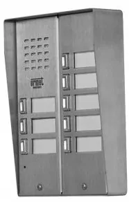 Interkom panel s 8 tlačidlami URMET 5025/8D