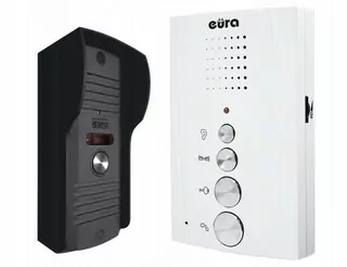 Domový interkom EURA ADP-11A3 INVITO biely handsfree, slúchadlový