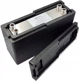 Doskový výmenník tepla 80kW 70 - SANITLINE SL-23-70 4 × 3/4" + TEPELNÁ IZOLACIE