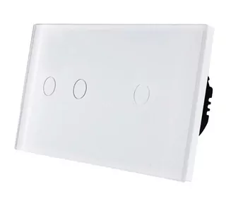 Montáž pomocou skrutiek na štandardnú dvojitú elektrickú krabicu 60 mm
