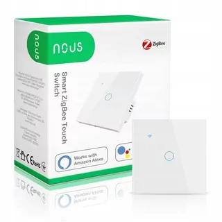 Spolupracuje s ústredníkom - ZigBee bránou v rámci aplikácie Tuya NOUS Smart Home.