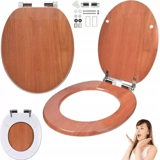 WC sedadlo Oryx SN8927, odtiene hnedej a béžovej MDF