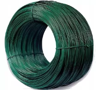 Pozinkovaný drôt pokrytý PVC. 3.0 × 3.8mm zelená