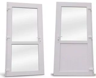 PVC EXTERNÉ OBCHODNÉ DVERE NOVÉ 110X210