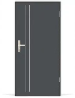 IZOLOVANÉ TECHNICKÉ VCHODOVÉ DVERE ALU 2 100P