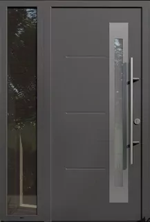 DVERE Z VONKAJŠEJ OCELE ALU HORMANN + SKYLIGHTS