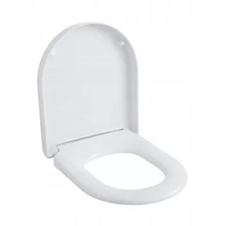 WC sedadlo Ramm Duravit, biely duroplast