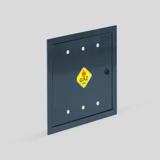 DVERE A RÁM PLYN BOX 50x50 GRAFITOVÝ PLYN