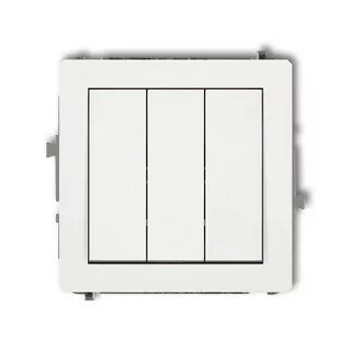 DWP-7 Elektrický spínač trojitý DECO KARLIK