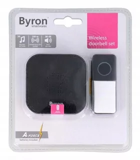 Bezdrôtový zvonček s zásuvkou BYRON 12 W