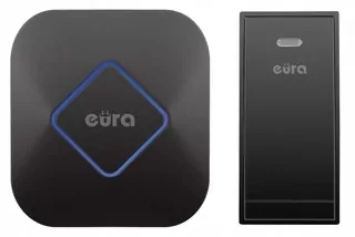 Bezdrôtový zvonček ''EURA'' WDP-83H2 ''JAZZ'' bez batérií čierny