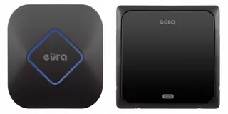 Bezdrôtový zvonček "Eura" WDP-84H2 "BLUES" bez batérií čierny