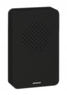 Drôtový elektronický zvonček Orno OR-DP-MR-161/B s reguláciou hlasitosti v rozsahu 30 - 80 dB