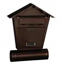 Poštová schránka - Damech Box na písmená B5 ZD2T BROWN