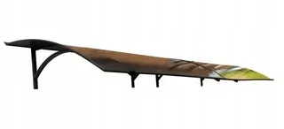 Modulová strieška nad dvere - 220 × 80 × 31,5 - spojená s dvoma striechami 110X80