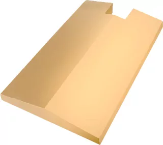Betónový prístrešok s výrezom na stĺpik 85mm 24 × 108cm