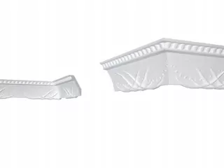 Dekoratívne B-46 Dressing Strip Biela 4MB