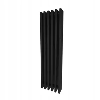 Esperto Radiators 1755 W čierny dekoračný radiátor