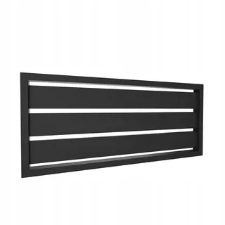Esperto Radiators 839 W čierny dekoračný radiátor