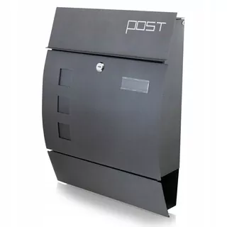 Graphite post poštovná skridňa veľká 3 okno moderný desing