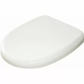 WC doska Kerra Retro, biely duroplast