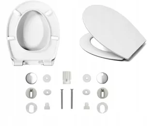 WC doska Roca Victoria biela duroplast