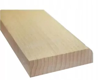 Drevený borovicový prah 20x160x1000 mm