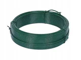 Napínací drôt zelená potiahnutá 3,6 mm 100m mriežka