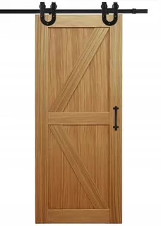 Drevené olejované posuvné dvere + podkrovný systém