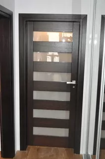 Interiérové dvere, drevené, borovicové s montážou W2