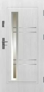 Vonkajšie dvere APOLLO WHITE STOPSOL INOX 80P