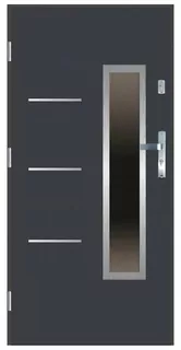 Vonkajšie vchodové dvere 55 mm LI-18 INOX 80L