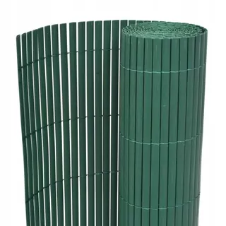 Obojstranný záhradný plot, PVC, 90 × 300 cm
