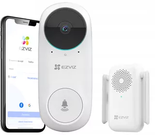Bezdrôtový Wifi Domový Zvonček Ezviz DB2C IR5m