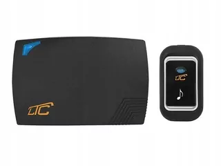 LTC LXDZ4 SALSA BLACK Bezdrôtový zvonček DC 3 × 1,5 V AA