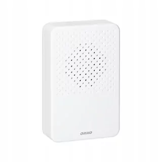 Elektronický jednotónový zvonček RINGIL MINI AC 230 V snehovo biely