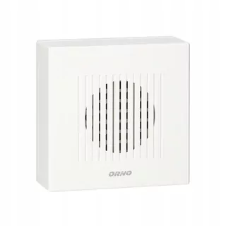Elektronický jednotónový zvonček RINGIL MINI AC 230 V biely