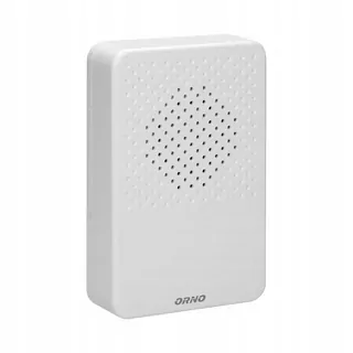 Domový zvonček s káblom, jednotónový, elektronický RINGIL MINI AC, 230 V, biely