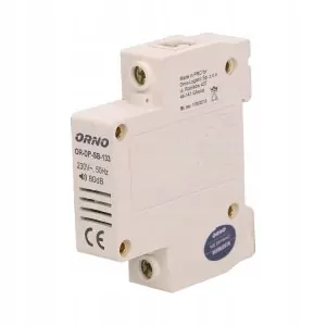 Káblový zvonček na koľajnicu DIN-1 modul Orno