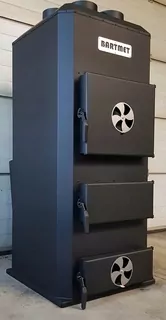 Jednofunkčná oceľová pec Bartmet na brikety, drevo, pelety, 50 kW