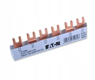 Pripojovacia lišta 3P 63 A 10mm2 vidlicová Z-GV-10/3P-3TE 271060 EATON