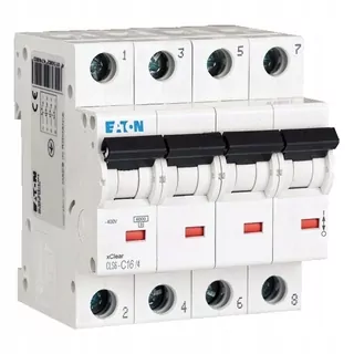Eaton 3-FAZ 4P 16 a 400 V~ charakteristiky C 270522