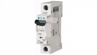 Nadprúdový chránič 1P D 20 A 6kA AC PL6-D20/1 286546