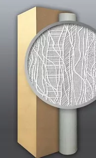 Štrukturálne tapety na maľovanie EDEM 80341BR60-4 matná farba biela 1 box so 4 kotúčmi 106 m2